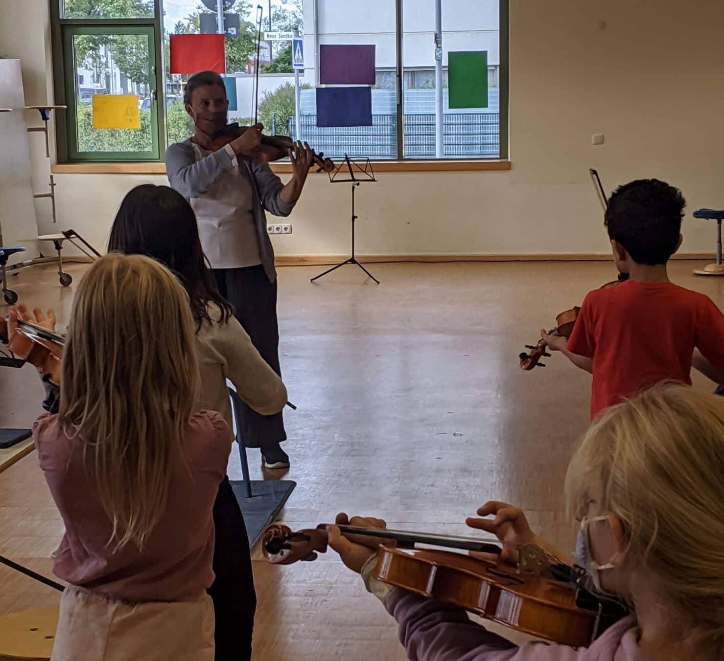 as richtige Instrument und jedes Instrument das richtige Kind