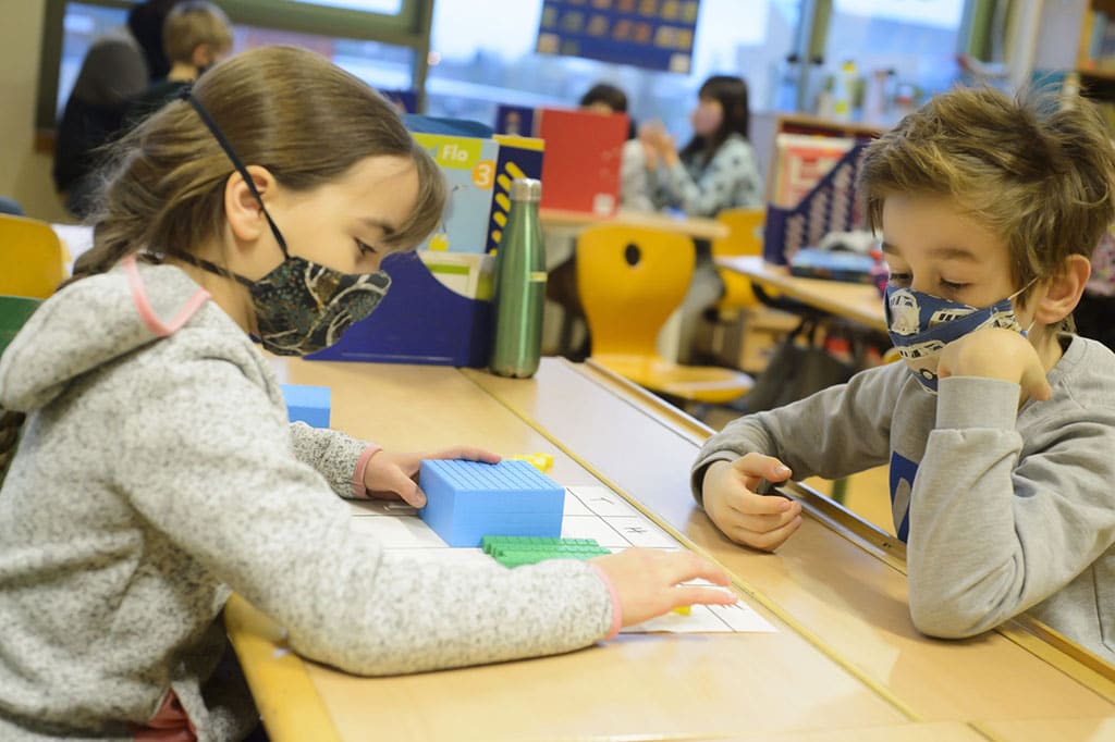 Schülerinnen und Schüler der Cologne International School 